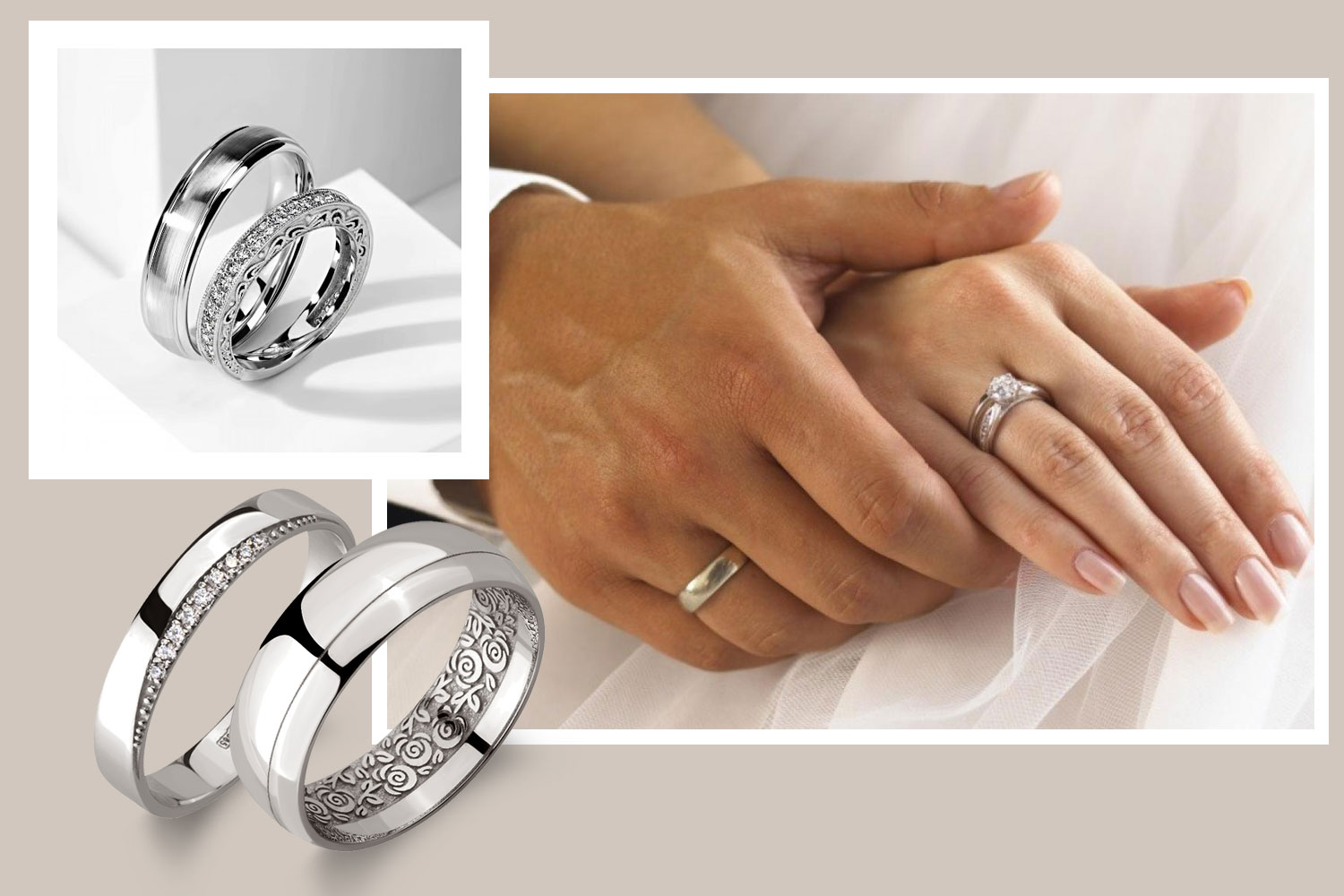 White gold is the best setting for diamonds